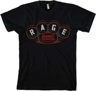 RAGE AGAINST THE MACHINE   Brass Knuckles   OFFICIAL T SHIRT New Sizes 