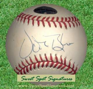 Vida Blue Autographed MLB Baseball SSS COA  