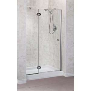   Tub Shower M Q2XL42 42 Square Hinge Shower Enclosure Chrome Home