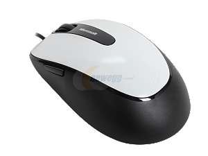 Microsoft Comfort Mouse 4500 4FD 00016 White 5 Buttons Tilt Wheel USB 