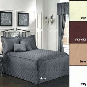  Hamilton Solid Color King Fitted Bedspread