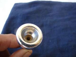   BACH 1920S 7C MOUTHPIECE. THE MOUTHPIECE WAS RECENTLY REPLATED