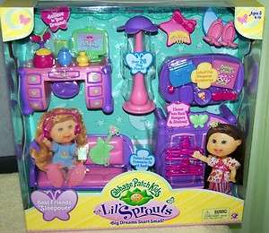 Cabbage Patch Kids Lil Sprouts *Best Friends Sleepover* Playset 