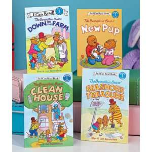 BERENSTAIN BEARS   I CAN READ 4 BOOK SET
