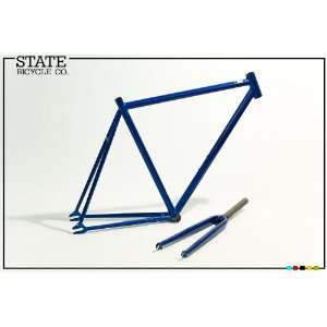  State Bicycle Co.   Blue Bazoo   Frame and Fork Set 49 cm 