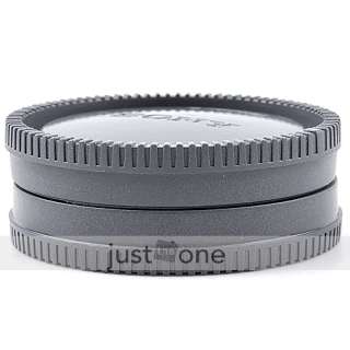 DIGITAL Camera Body + Rear Lens Cap Cover Protector Kit f. Sony NEX 3 