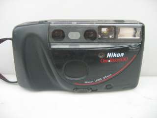 Nikon One Touch 100 35mm Autofocus Film Camera Black  