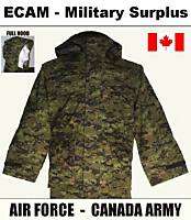 Goretex Jacket   AIR FORCE   CADPAT   Canada Army Camo  