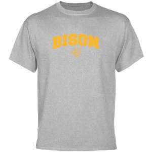  North Dakota State Bison Ash Mascot Arch T shirt Sports 