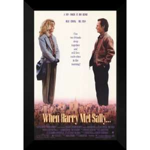  When Harry Met Sally 27x40 FRAMED Movie Poster   A 1989 