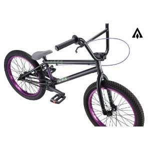    Amber Fathom Matte Black w/ Purple BMX Bike