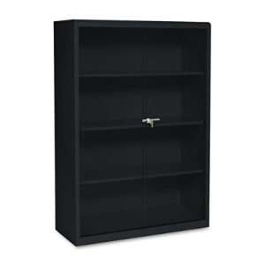 Executive Steel 4 Shelf Bookcase with Glass Doors   4 Shelves 