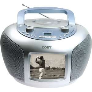  Coby KTV 170 Portable 5 Black & White TV with Karaoke 
