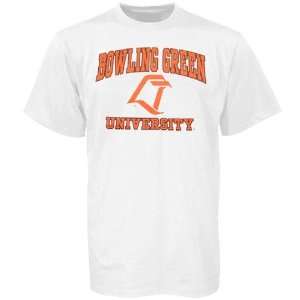  Bowling Green State Falcons White Bare Essentials T shirt 