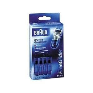  Braun Shaving Conditioner Refills & Applicator 4 ea 