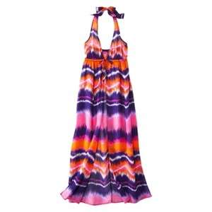   Mobile Site   Juniors Multicolored Chiffon Long Swim Cover Up Dress