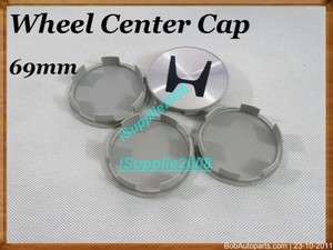 PCS Set Wheel Center Cap Cover Badge Emblem For Honda Odyssey Accord 