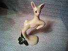 Ceramic Deer Figurine standing up on back