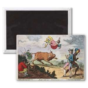 John Bull Triumphant, published by William   3x2 inch Fridge 