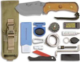 Tops Knives XCEST ALPHA XCEST A with Survial Kit  