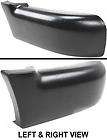 Front Right Side New Bumper End Primered Chevy S 10 Pickup RH 