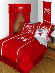 CHICAGO BULLS 5 pc FULL Bed in a Bag with comforter and sheet set