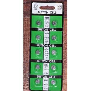   aka 377, LR626, 177) Button Cell Watch & Calculator Battery (10 pack