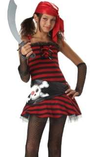 New Childrens Halloween Costume Teen Punk Pirate Outfit 019519120055 