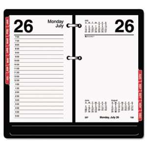    Desk Calendar Refill with Tabs, 3 1/2 x 6, 2012 Electronics