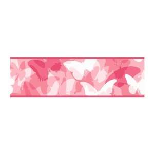   Candice Olson Kids CK7659B Camo Border, Pink