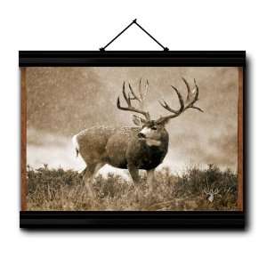  Muley Buck Canvas Wall Hanger