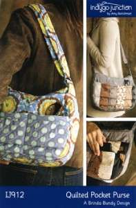 Pattern ~ QUILTED POCKET PURSE ~ Indygo Junction  
