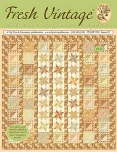 Pattern FRESH VINTAGE ISSUE #7 by Fig Tree Quilts  