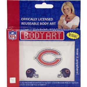  Chicago Bears Body Art