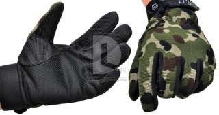 Bicycle Sports Assault Combat Military Tactical Gloves  