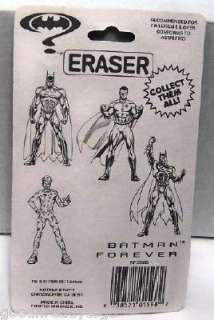 BATMAN FOREVER 1995 DC COMICS RIDDLER ERASER NEW  
