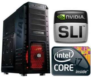 Intel Core i7 990X Six Core EXTREME EDITION SLI Gaming Computer 2 X 
