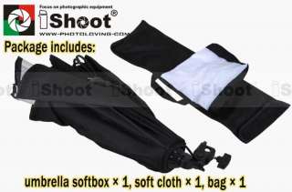   40cm Flash Umbrella Style Softbox/Diffuser for Continuous Studio Light