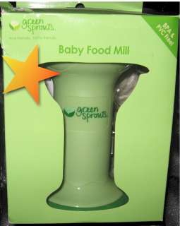 BRAND NEW Baby Food Mill Green Sprouts IPLAY BB101  