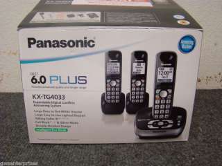 PANASONIC KX TG4033 CORDLESS HANDSET DECT 6.0 PHONE  