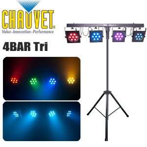  Chauvet 4BAR Tri Wash DJ Lighting Effects 4 Bar LED DMX 