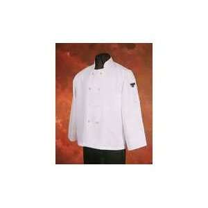  Chef Coat, Poly/Cotton, White, Large (550W LG) Category Chef Coats 