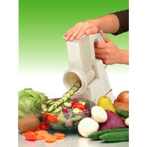  Electric salad shredder/shooter/slicer (WHITE) Kitchen 