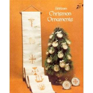 Heirloom Chrismon Ornaments by The Heirloom Shop ( Pamphlet   1980)