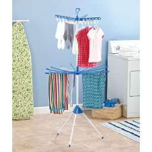 com Collapsible Indoor Tripod Style Clothes Dryer 2 Tier Garment Rack 