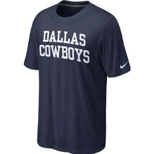   Cowboys Navy Nike Dri Fit Legend Coaches T Shirt