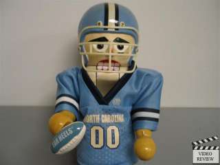 UNC Chapel Hill Football Player Nutcracker #189 Sterling & Camille 