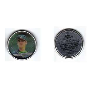  1990 Topps Baseball Collectors Coin Dale Murphy Atlanta 