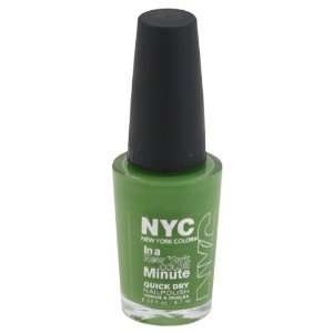  New York Color Nail Polish, Quick Dry, High Line Green 298 