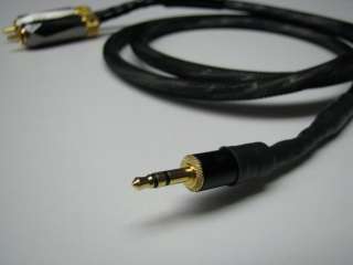   Mini Stereo to RCA Audio Interconnect Cable. 1M Length. Ipod  